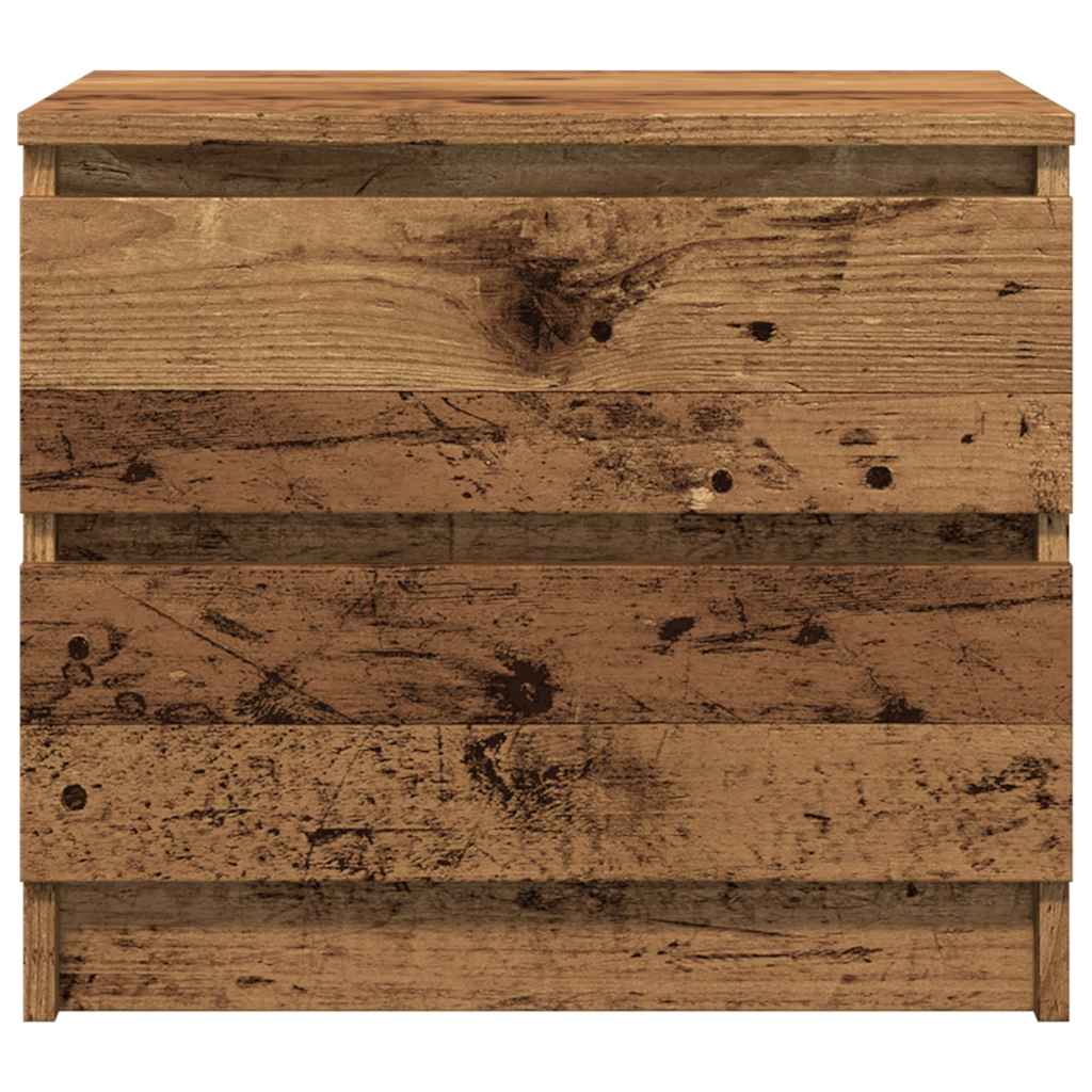 vidaXL Noptiere, 2 buc., lemn vechi, 50x40x43,5 cm, lemn prelucrat vidaXL Noptiere, 2 buc., lemn vechi, 50x40x43,5 cm, lemn prelucrat