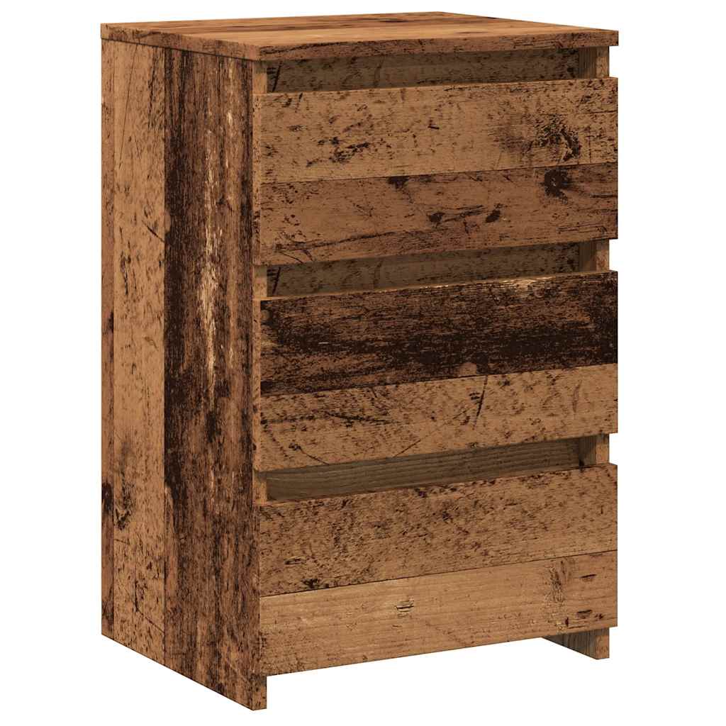 vidaXL Noptiere, 2 buc., lemn vechi, 40x35x62,5 cm, lemn prelucrat vidaXL Noptiere, 2 buc., lemn vechi, 40x35x62,5 cm, lemn prelucrat