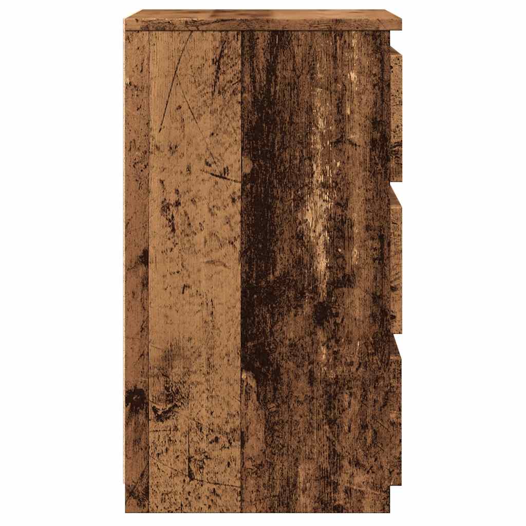 vidaXL Noptiere, 2 buc., lemn vechi, 40x35x62,5 cm, lemn prelucrat vidaXL Noptiere, 2 buc., lemn vechi, 40x35x62,5 cm, lemn prelucrat