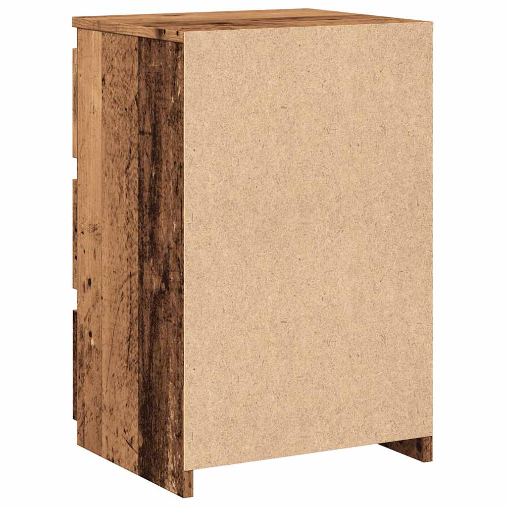 vidaXL Noptiere, 2 buc., lemn vechi, 40x35x62,5 cm, lemn prelucrat vidaXL Noptiere, 2 buc., lemn vechi, 40x35x62,5 cm, lemn prelucrat