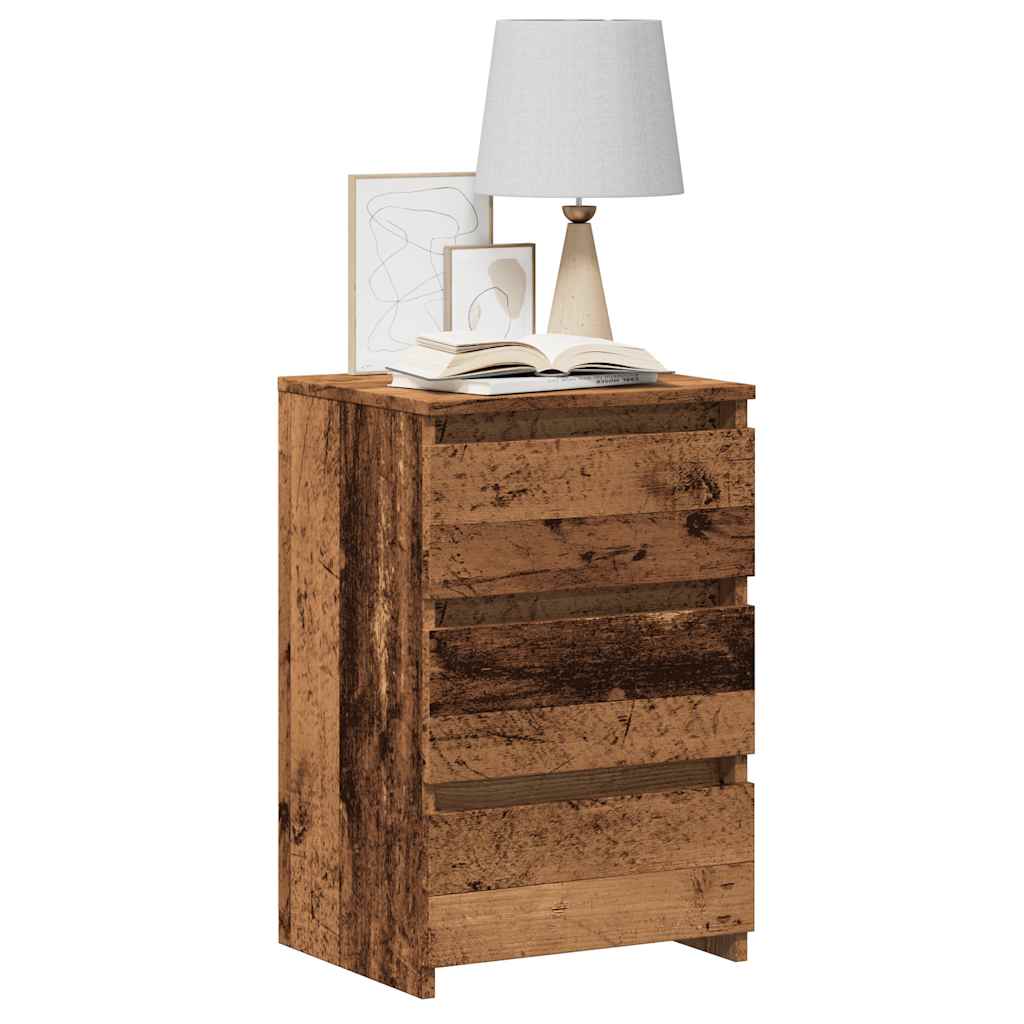 vidaXL Noptiere, 2 buc., lemn vechi, 40x35x62,5 cm, lemn prelucrat vidaXL Noptiere, 2 buc., lemn vechi, 40x35x62,5 cm, lemn prelucrat