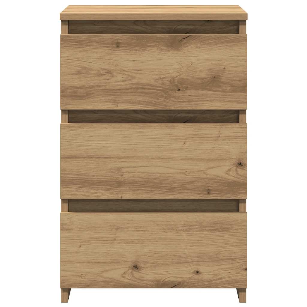 vidaXL Noptieră, stejar artizanal, 40x35x62,5 cm, lemn prelucrat