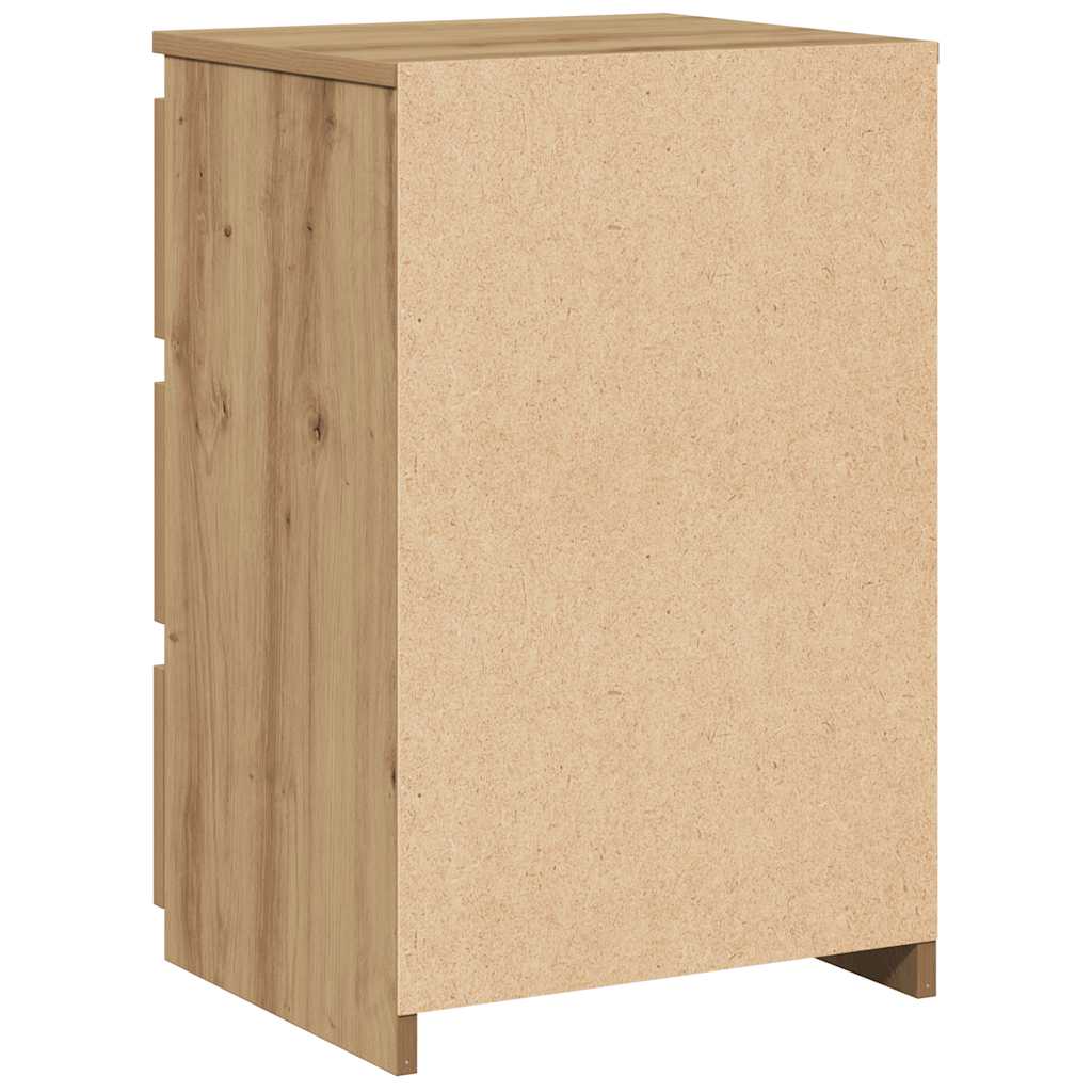 vidaXL Noptieră, stejar artizanal, 40x35x62,5 cm, lemn prelucrat