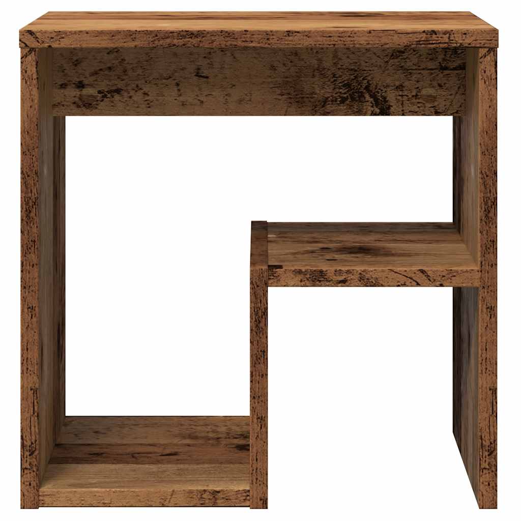 vidaXL Noptiere, 2 buc, lemn învechit, 40x30x40 cm, lemn prelucrat