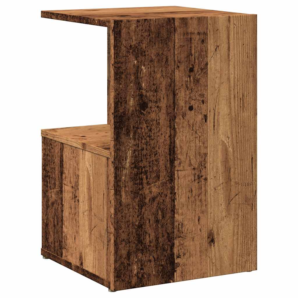 vidaXL Noptiera din lemn vechi 35x35x55 cm lemn prelucrat