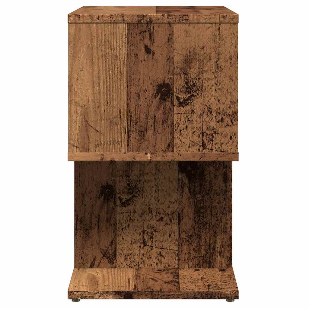 vidaXL Dulap lateral, lemn vechi, 50x30x51,5 cm, PAL vidaXL Dulap lateral, lemn vechi, 50x30x51,5 cm, PAL