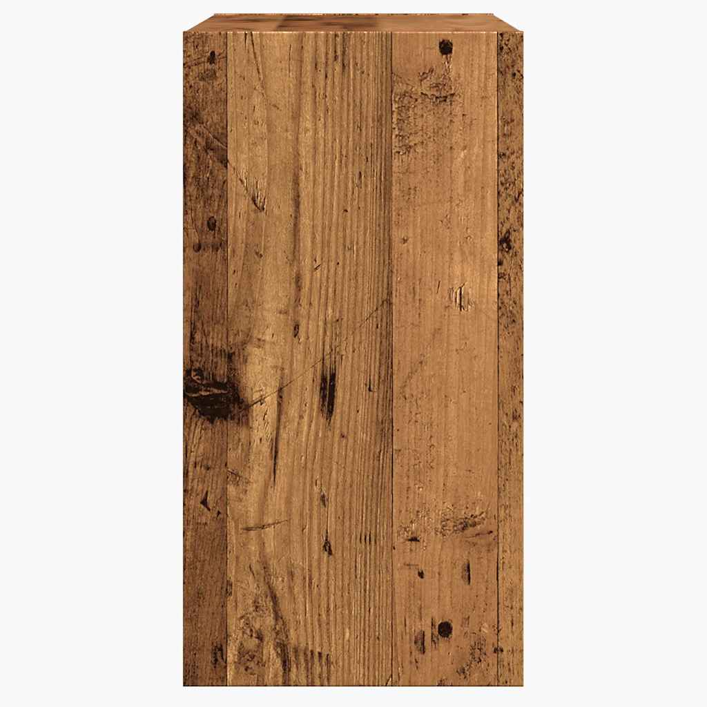 vidaXL Masă laterală, lemn vechi, 50x26x50 cm, PAL vidaXL Masă laterală, lemn vechi, 50x26x50 cm, PAL