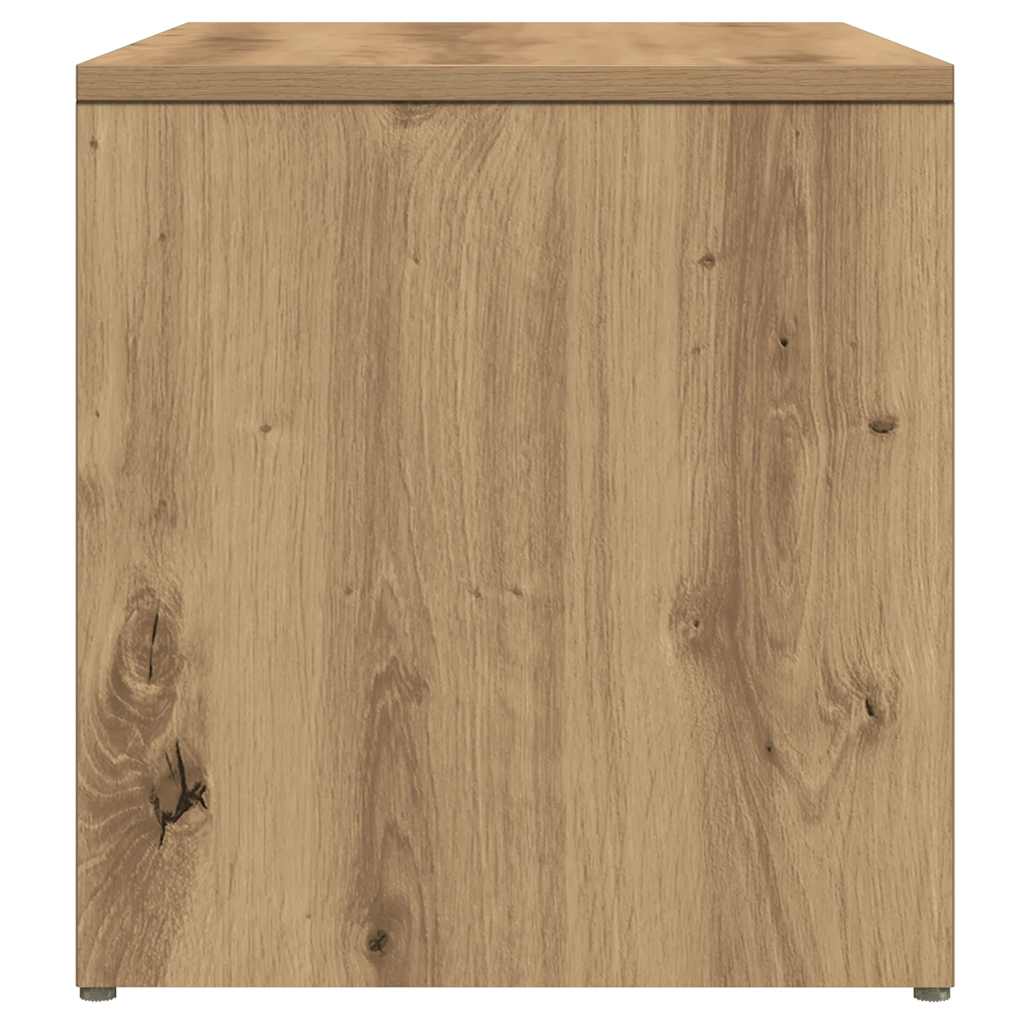 vidaXL Masă laterală, stejar artizanal,59x36x38 cm, lemn prelucrat vidaXL Masă laterală, stejar artizanal,59x36x38 cm, lemn prelucrat