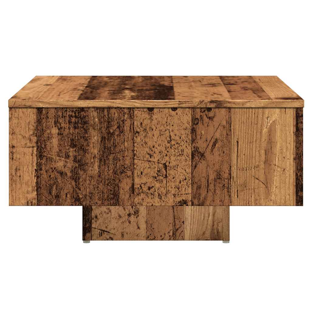 vidaXL Măsuță de cafea, lemn vechi, 60x60x31,5 cm, lemn prelucrat vidaXL Măsuță de cafea, lemn vechi, 60x60x31,5 cm, lemn prelucrat