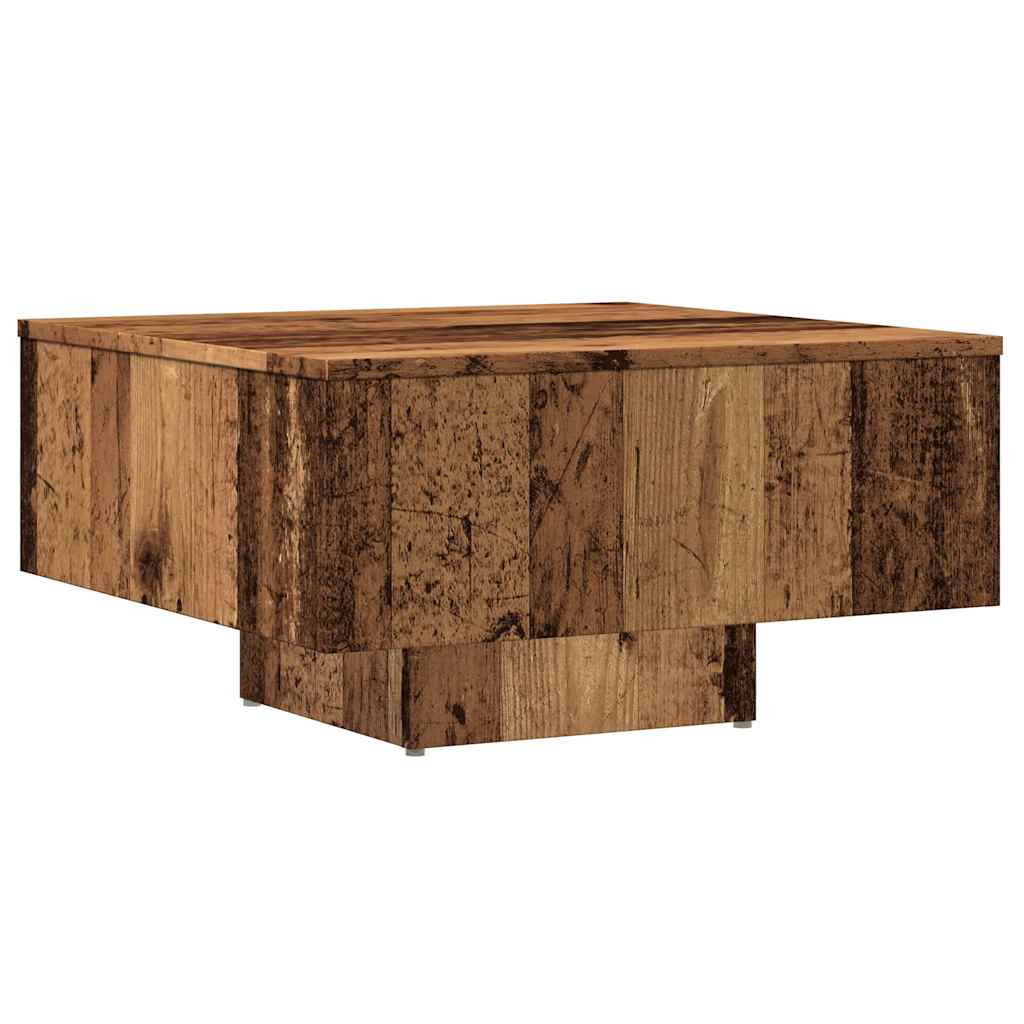 vidaXL Măsuță de cafea, lemn vechi, 60x60x31,5 cm, lemn prelucrat vidaXL Măsuță de cafea, lemn vechi, 60x60x31,5 cm, lemn prelucrat