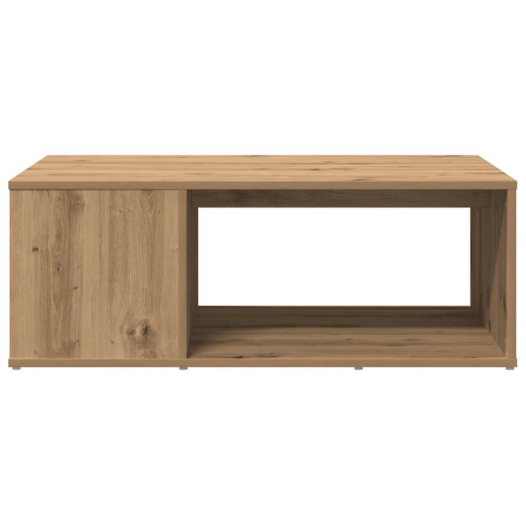 vidaXL Măsuță cafea, stejar artizanal, 90x67x33 cm, lemn prelucrat vidaXL Măsuță cafea, stejar artizanal, 90x67x33 cm, lemn prelucrat