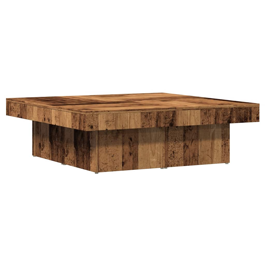 vidaXL Măsuță de cafea, lemn vechi, 90x90x28 cm, lemn prelucrat vidaXL Măsuță de cafea, lemn vechi, 90x90x28 cm, lemn prelucrat