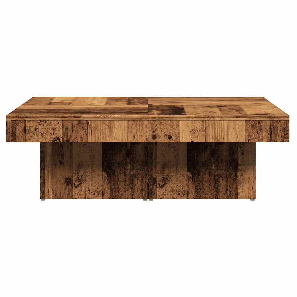vidaXL Măsuță de cafea, lemn vechi, 90x90x28 cm, lemn prelucrat vidaXL Măsuță de cafea, lemn vechi, 90x90x28 cm, lemn prelucrat