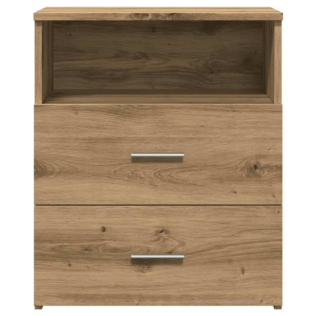vidaXL Noptiere, 2 buc., stejar artizanal, 50x32x60 cm, lemn prelucrat vidaXL Noptiere, 2 buc., stejar artizanal, 50x32x60 cm, lemn prelucrat