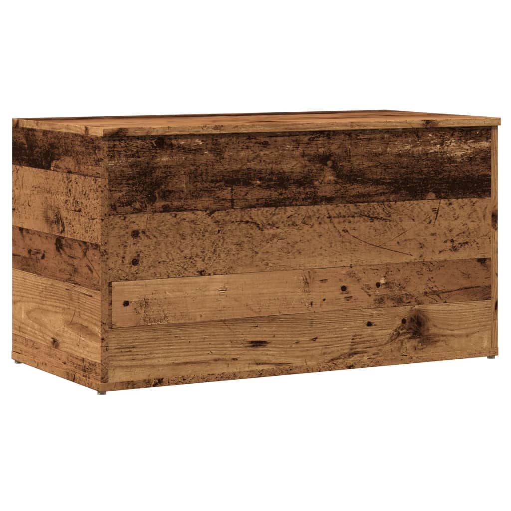 vidaXL Cufăr de depozitare, lemn vechi, 84x42x46 cm, lemn prelucrat vidaXL Cufăr de depozitare, lemn vechi, 84x42x46 cm, lemn prelucrat