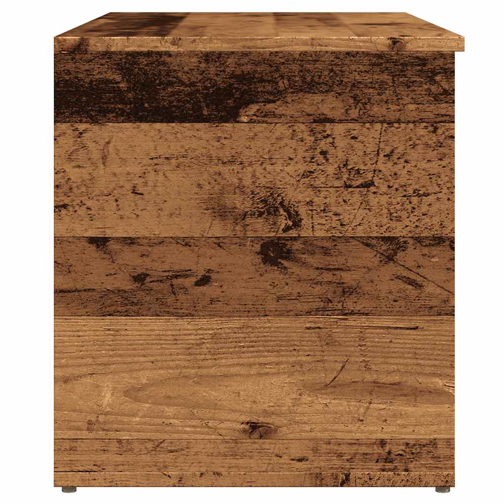 vidaXL Cufăr de depozitare, lemn vechi, 84x42x46 cm, lemn prelucrat vidaXL Cufăr de depozitare, lemn vechi, 84x42x46 cm, lemn prelucrat