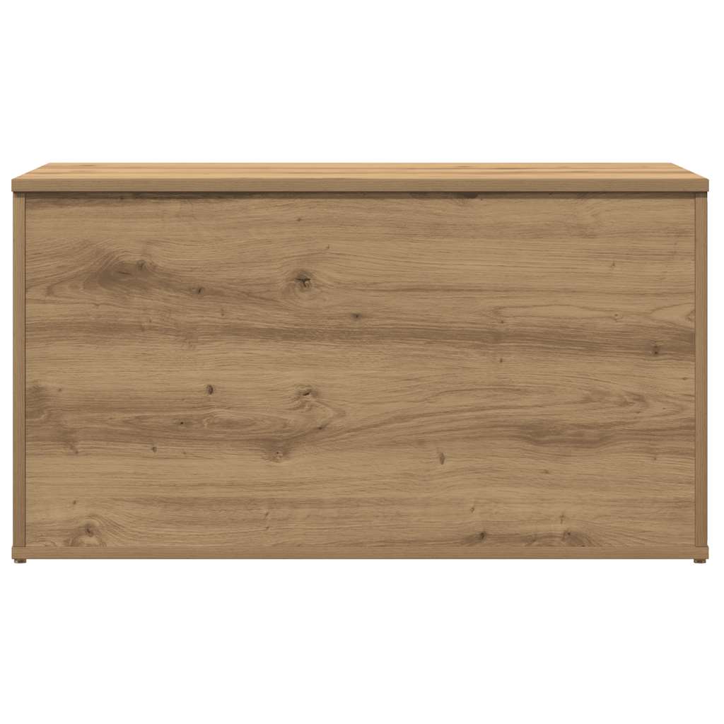 vidaXL Cufăr depozitare, stejar artizanal, 84x42x46 cm, lemn prelucrat vidaXL Cufăr depozitare, stejar artizanal, 84x42x46 cm, lemn prelucrat