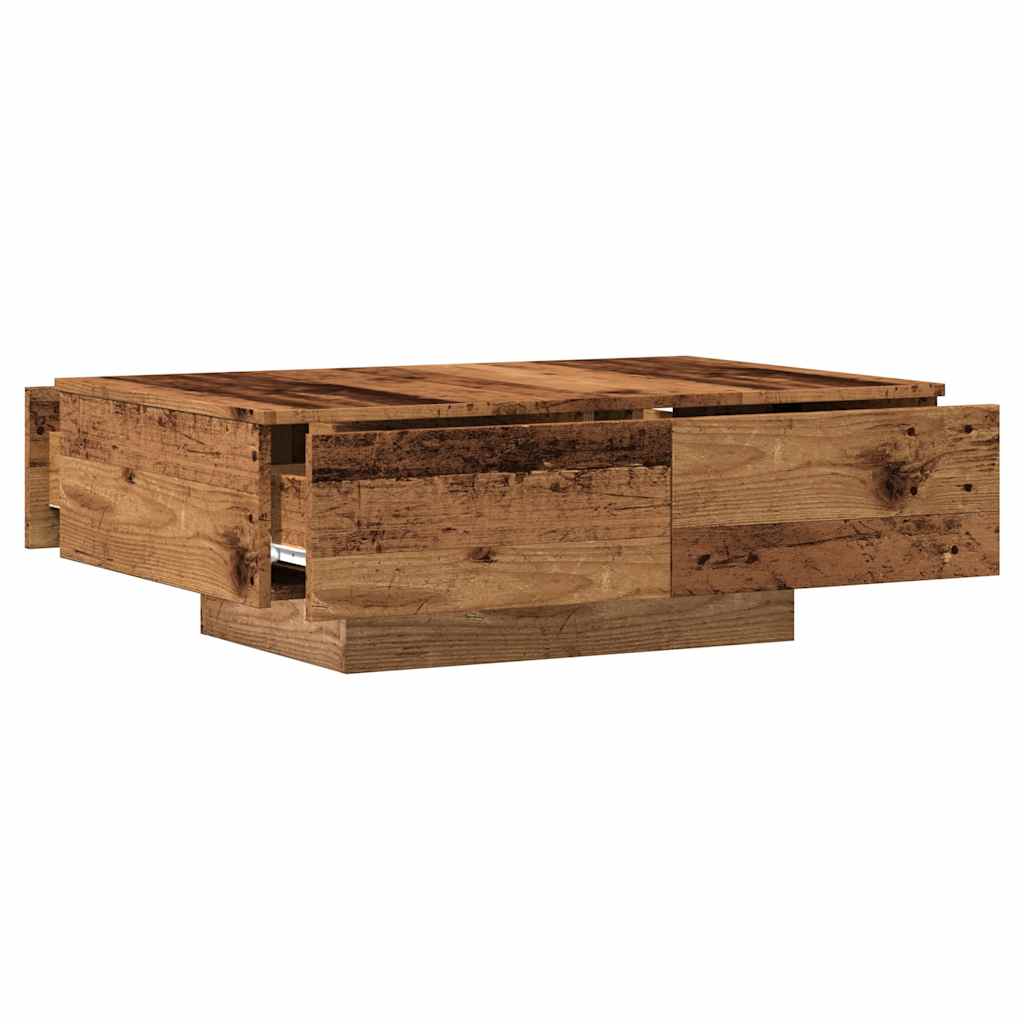 vidaXL Măsuță de cafea, lemn vechi, 90x60x31 cm, lemn prelucrat vidaXL Măsuță de cafea, lemn vechi, 90x60x31 cm, lemn prelucrat