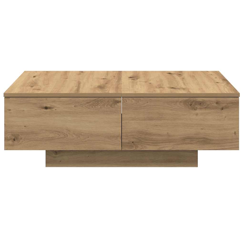 vidaXL Măsuță cafea, stejar artizanal, 90x60x31 cm, lemn prelucrat vidaXL Măsuță cafea, stejar artizanal, 90x60x31 cm, lemn prelucrat