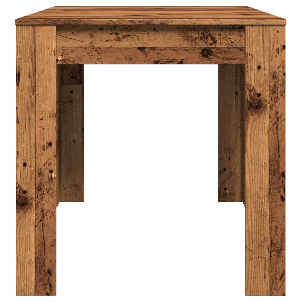 vidaXL Masă de bucătărie, lemn vechi, 140x74,5x76 cm, lemn prelucrat