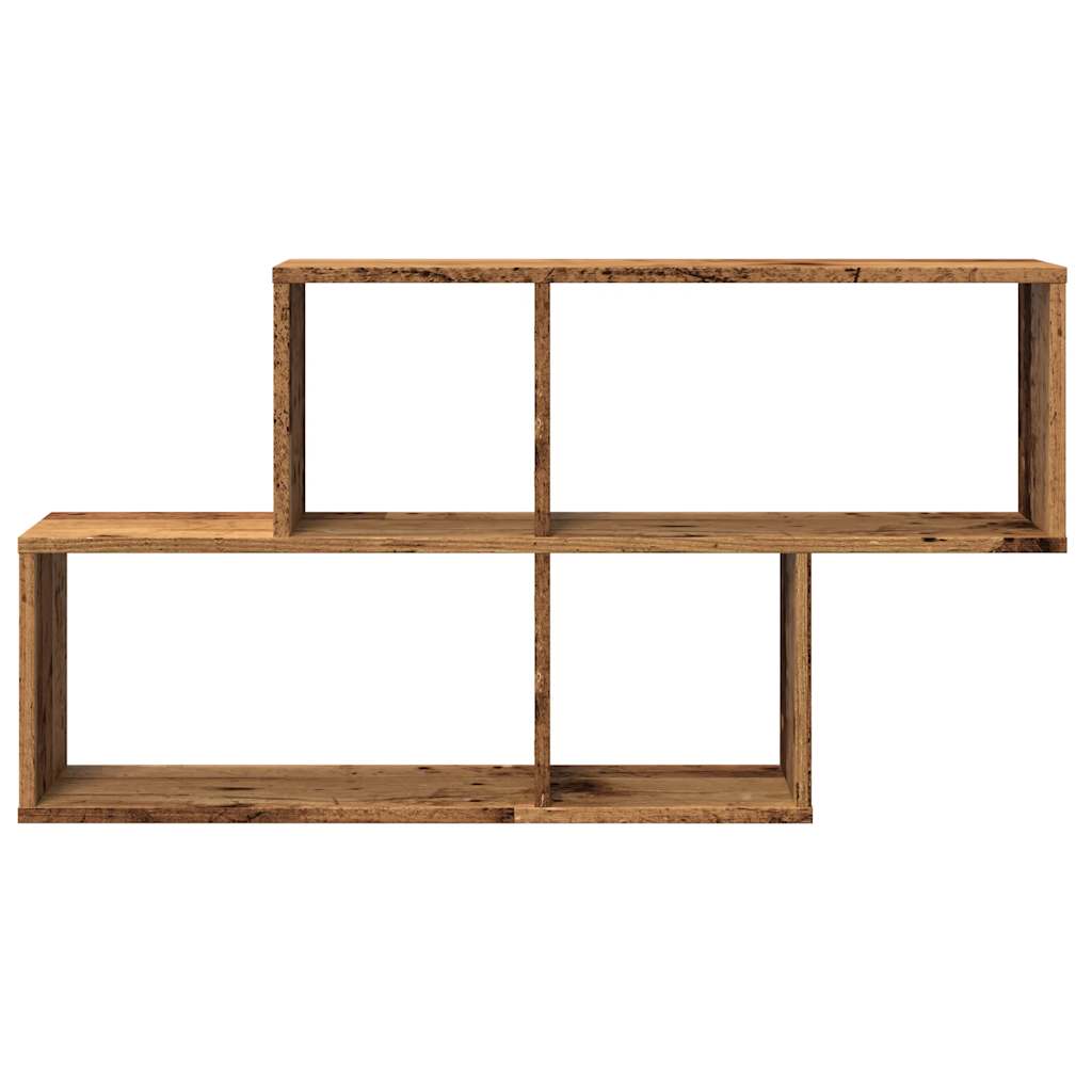 vidaXL Raft de perete, lemn vechi, 100x18x53 cm, lemn prelucrat vidaXL Raft de perete, lemn vechi, 100x18x53 cm, lemn prelucrat