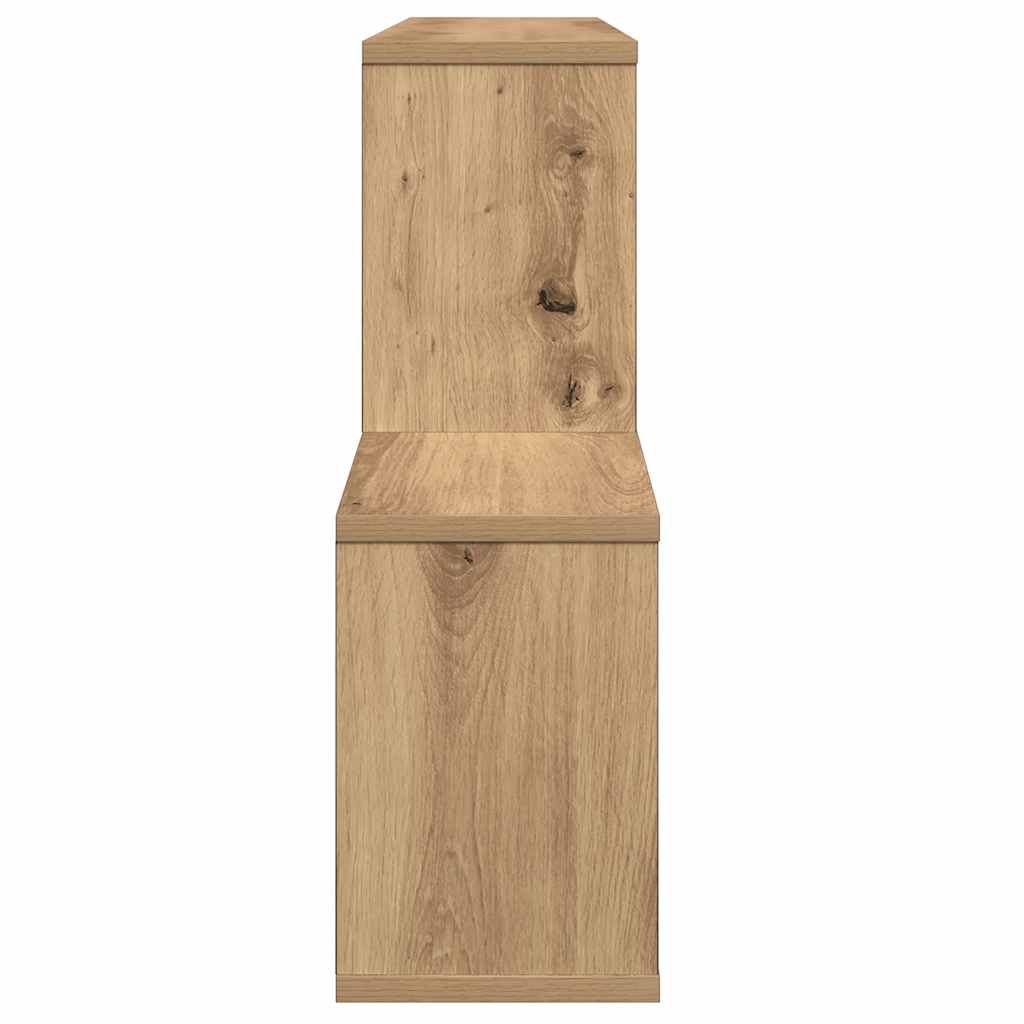 vidaXL Raft de perete, stejar artizanal, 100x18x53 cm, lemn prelucrat vidaXL Raft de perete, stejar artizanal, 100x18x53 cm, lemn prelucrat