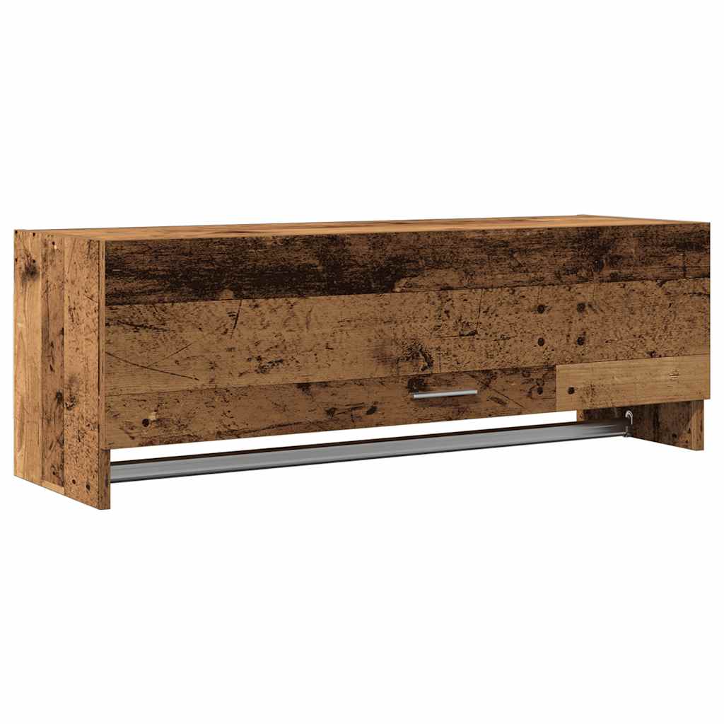 vidaXL Șifonier, lemn vechi, 100x32,5x35 cm, PAL vidaXL Șifonier, lemn vechi, 100x32,5x35 cm, PAL