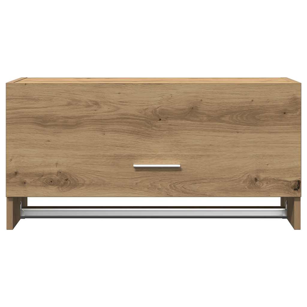 vidaXL Șifonier, stejar artizanal, 70x32,5x35 cm, lemn prelucrat