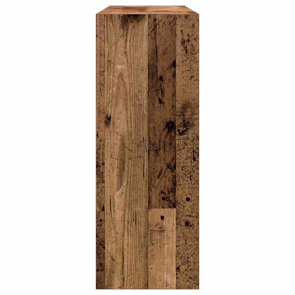 vidaXL Masă consolă, lemn vechi, 105x30x80 cm, PAL