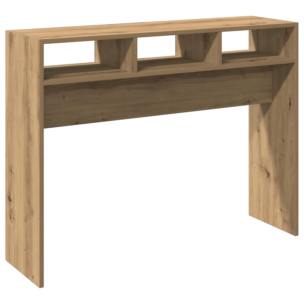 vidaXL Măsuță consolă, stejar artizanal, 105x30x80 cm, lemn prelucrat vidaXL Măsuță consolă, stejar artizanal, 105x30x80 cm, lemn prelucrat