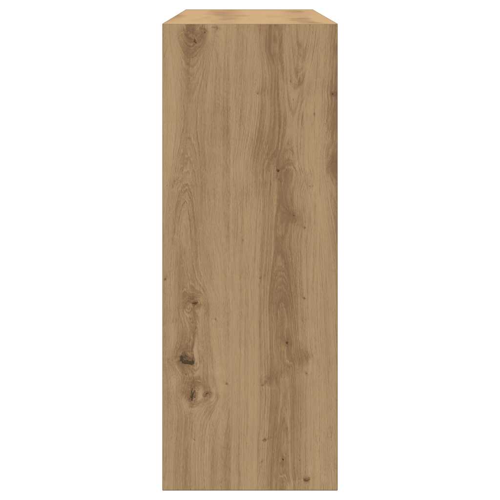 vidaXL Măsuță consolă, stejar artizanal, 105x30x80 cm, lemn prelucrat vidaXL Măsuță consolă, stejar artizanal, 105x30x80 cm, lemn prelucrat