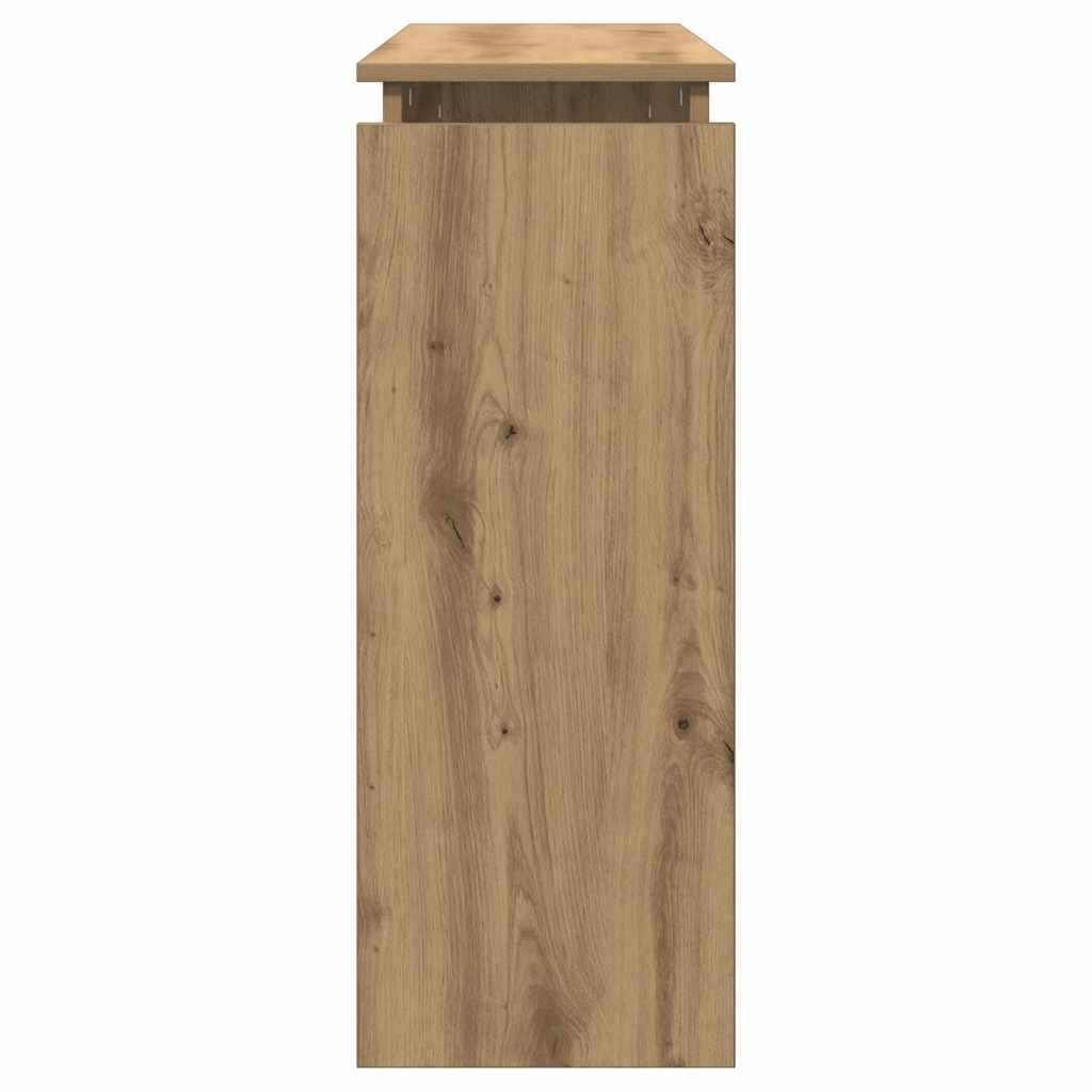 vidaXL Măsuță consolă, stejar artizanal,102x30x80 cm, lemn prelucrat vidaXL Măsuță consolă, stejar artizanal,102x30x80 cm, lemn prelucrat