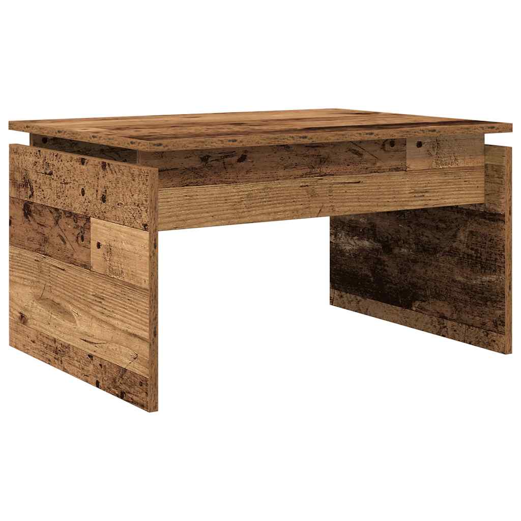 vidaXL Măsuță de cafea, Lemn vechi, 68x50x38 cm, PAL vidaXL Măsuță de cafea, Lemn vechi, 68x50x38 cm, PAL