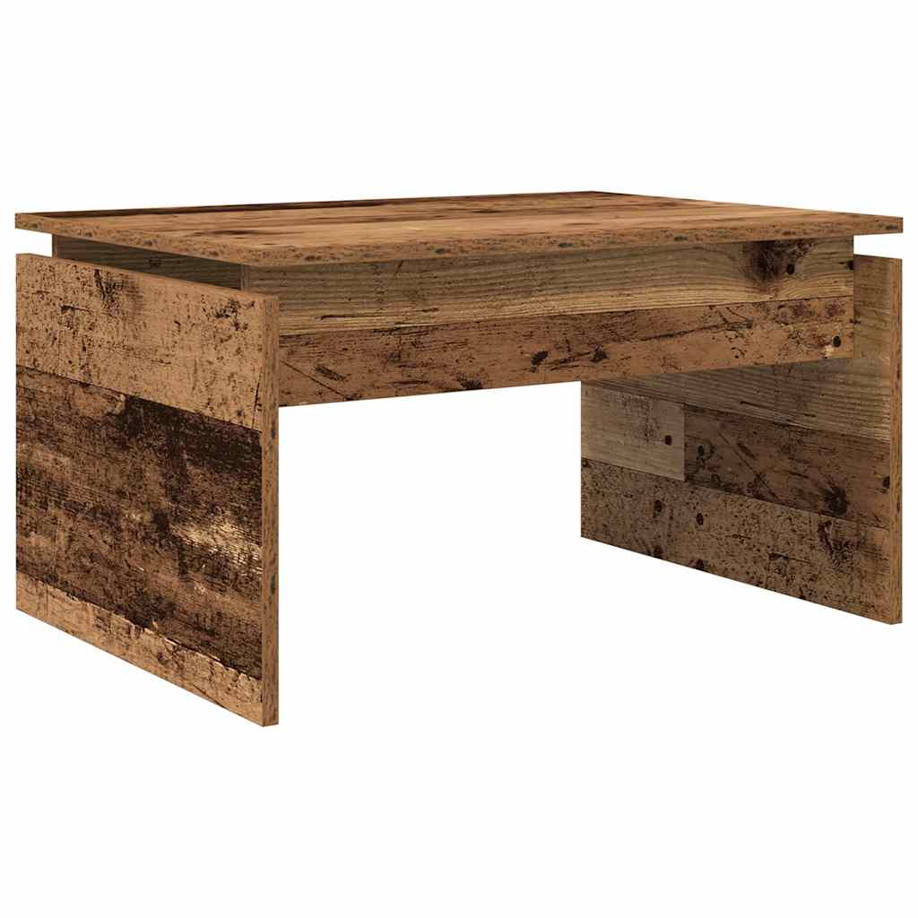 vidaXL Măsuță de cafea, Lemn vechi, 68x50x38 cm, PAL vidaXL Măsuță de cafea, Lemn vechi, 68x50x38 cm, PAL
