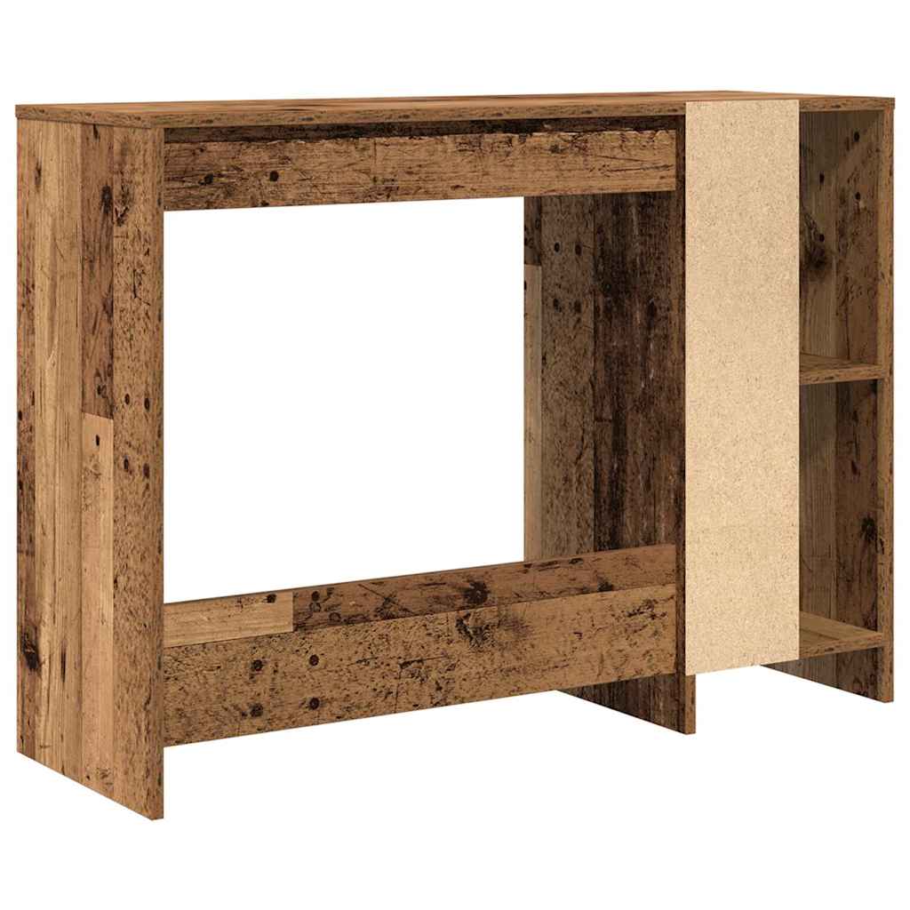 vidaXL Birou, lemn vechi, 102,5x35x75 cm, lemn prelucrat