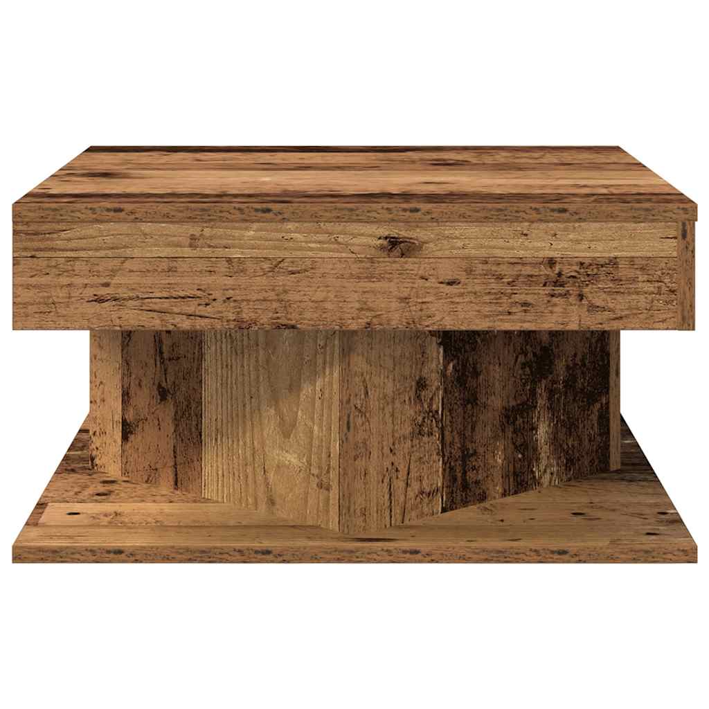 vidaXL Măsuță de cafea, lemn vechi, 55x55x30 cm, lemn prelucrat vidaXL Măsuță de cafea, lemn vechi, 55x55x30 cm, lemn prelucrat
