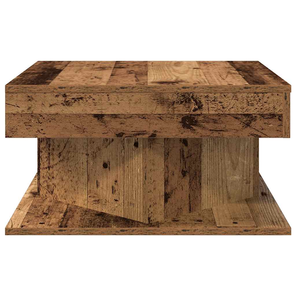 vidaXL Măsuță de cafea, lemn vechi, 55x55x30 cm, lemn prelucrat vidaXL Măsuță de cafea, lemn vechi, 55x55x30 cm, lemn prelucrat