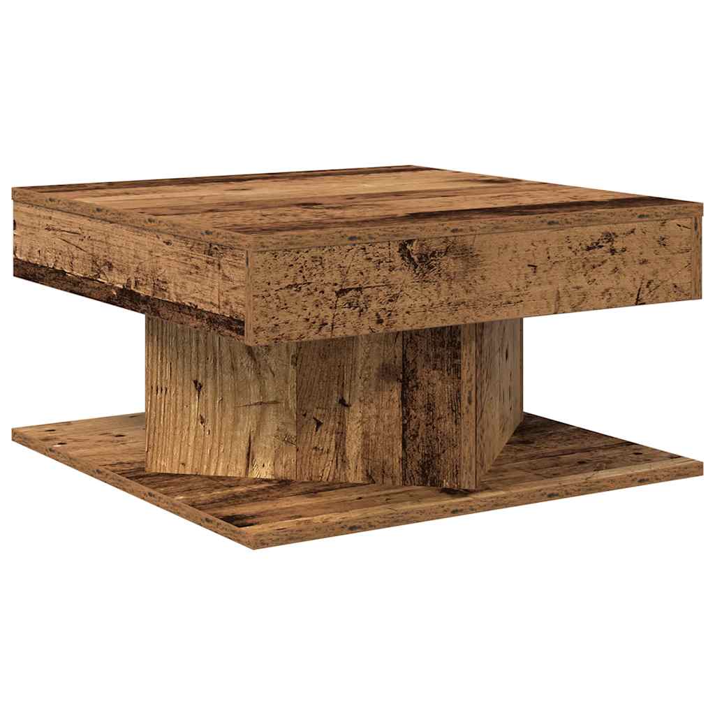 vidaXL Măsuță de cafea, lemn vechi, 55x55x30 cm, lemn prelucrat vidaXL Măsuță de cafea, lemn vechi, 55x55x30 cm, lemn prelucrat