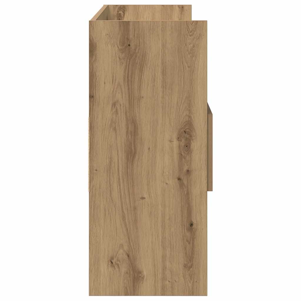 vidaXL Dulap, stejar artizanal, 105x30x70 cm, lemn prelucrat