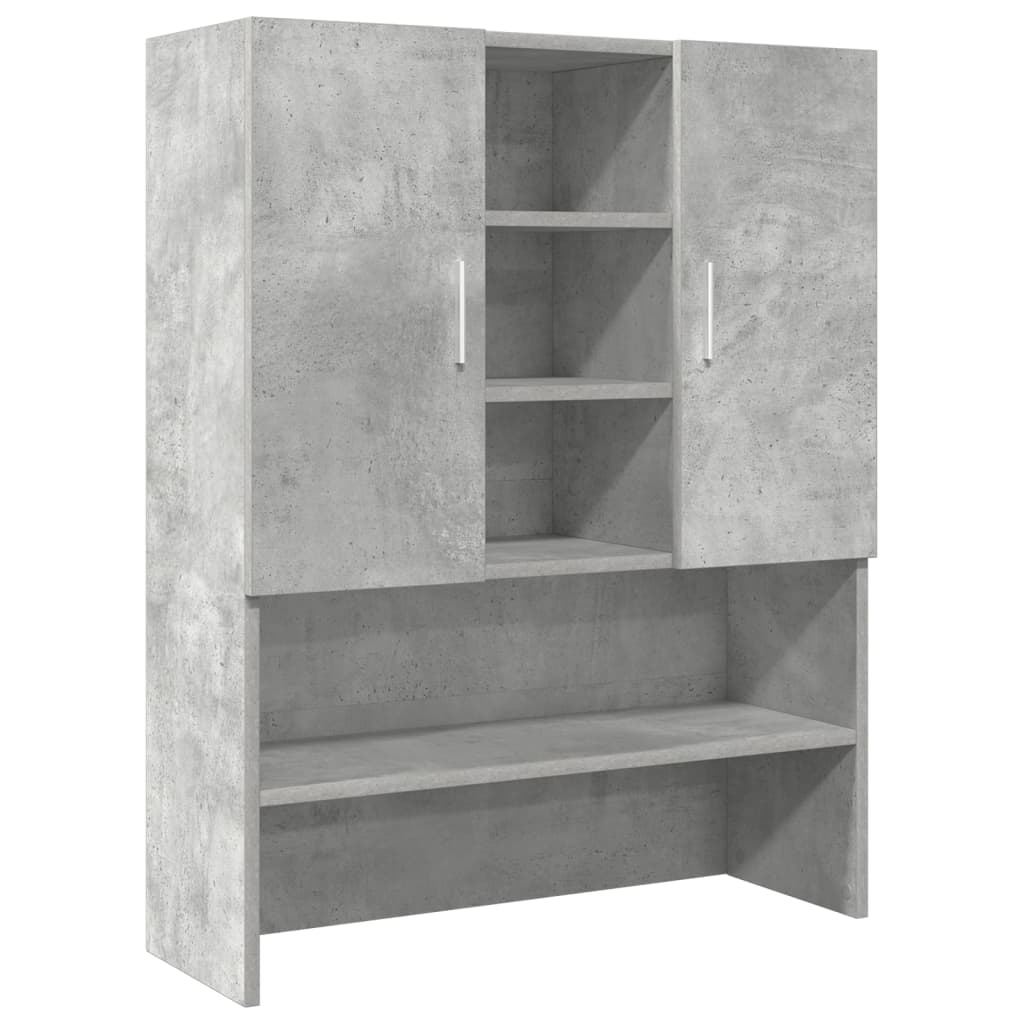 vidaXL Dulap mașină de spălat, gri beton, 70,5x25,5x90 cm vidaXL Dulap mașină de spălat, gri beton, 70,5x25,5x90 cm