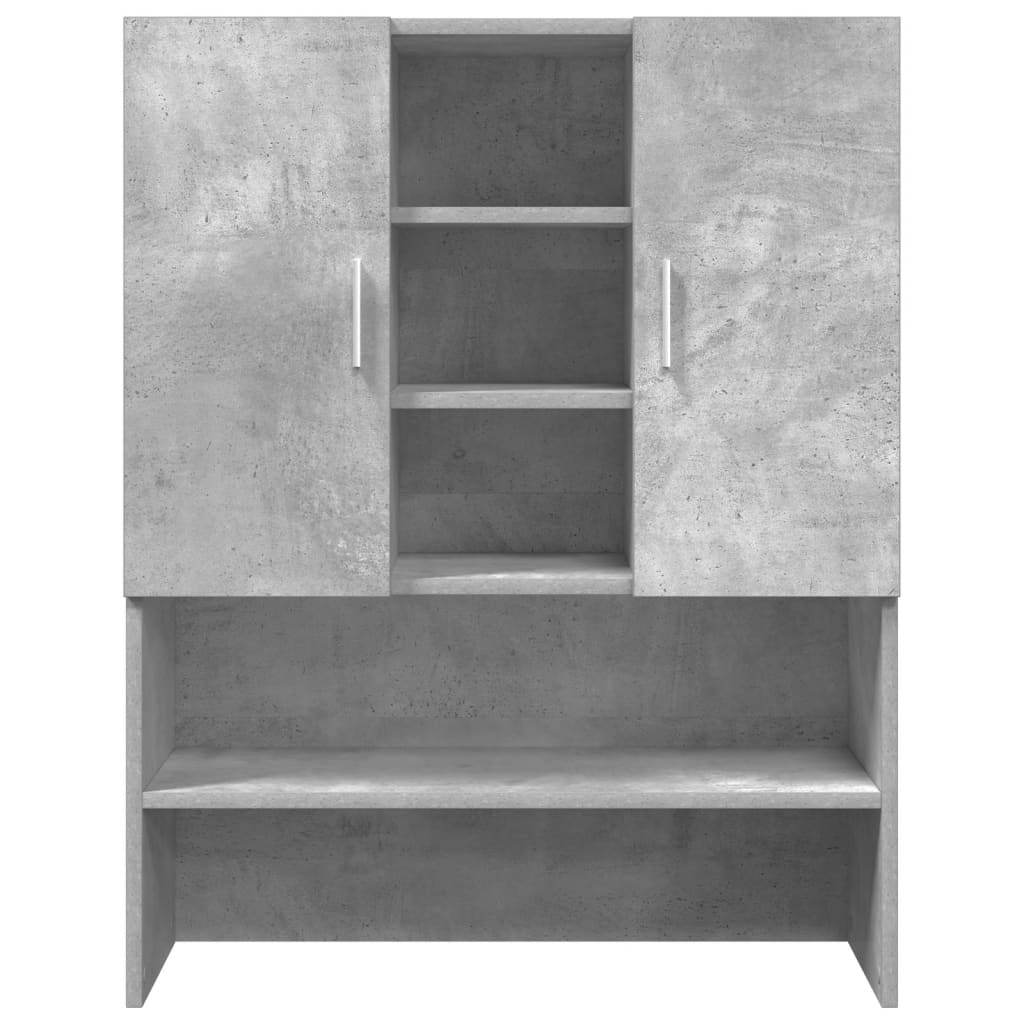 vidaXL Dulap mașină de spălat, gri beton, 70,5x25,5x90 cm vidaXL Dulap mașină de spălat, gri beton, 70,5x25,5x90 cm