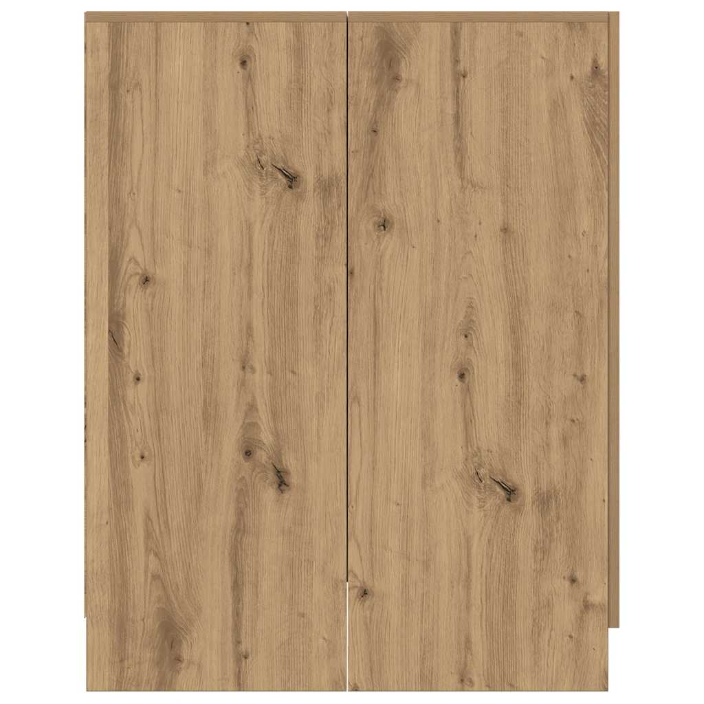 vidaXL Dulap mașină de spălat, stejar artizanal, 70,5x71,5x91,5 cm vidaXL Dulap mașină de spălat, stejar artizanal, 70,5x71,5x91,5 cm
