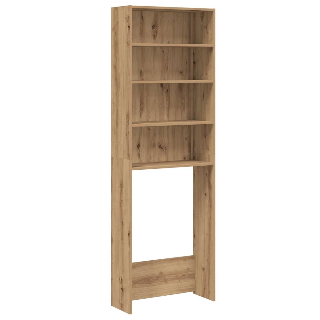 vidaXL Dulap mașina de spălat, Stejar artizanal, 64x24x190 cm vidaXL Dulap mașina de spălat, Stejar artizanal, 64x24x190 cm