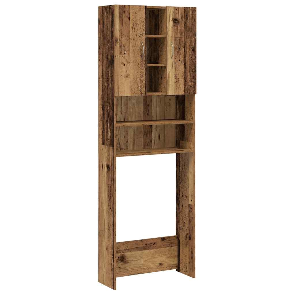 vidaXL Dulap mașina de spălat, lemn vechi, 64x25,5x190 cm