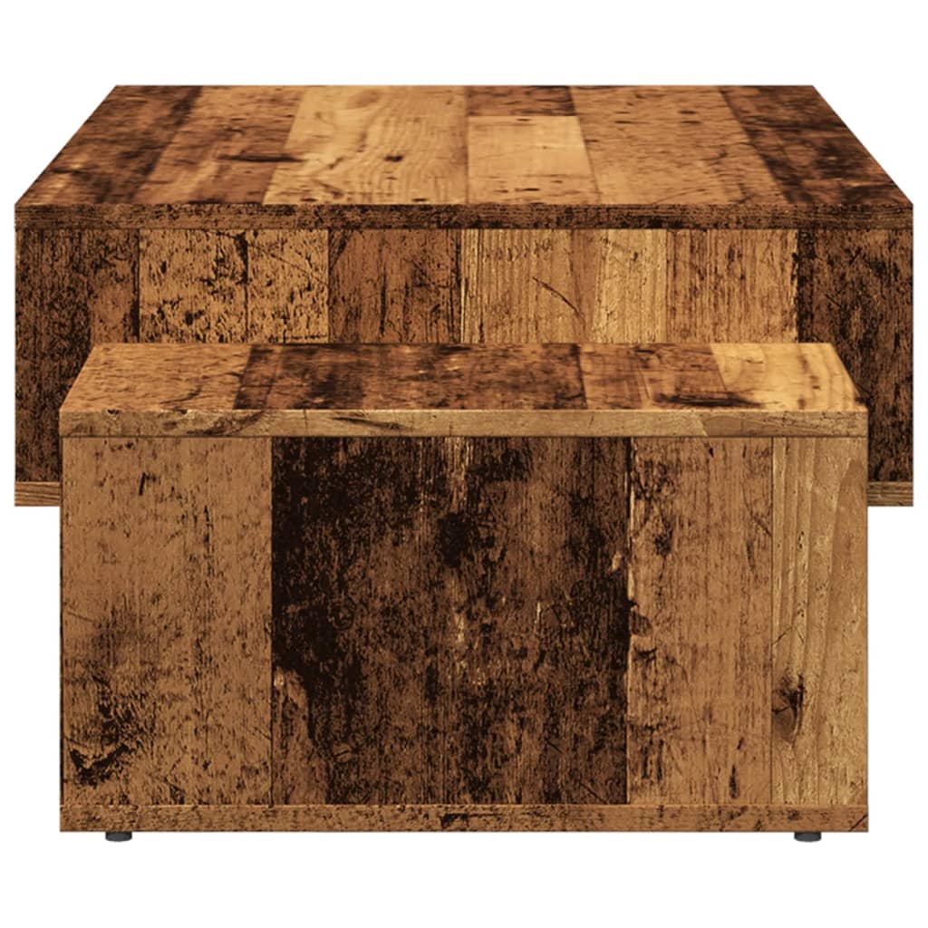 vidaXL Măsuță de cafea, lemn vechi, 105x55x32 cm, lemn prelucrat vidaXL Măsuță de cafea, lemn vechi, 105x55x32 cm, lemn prelucrat