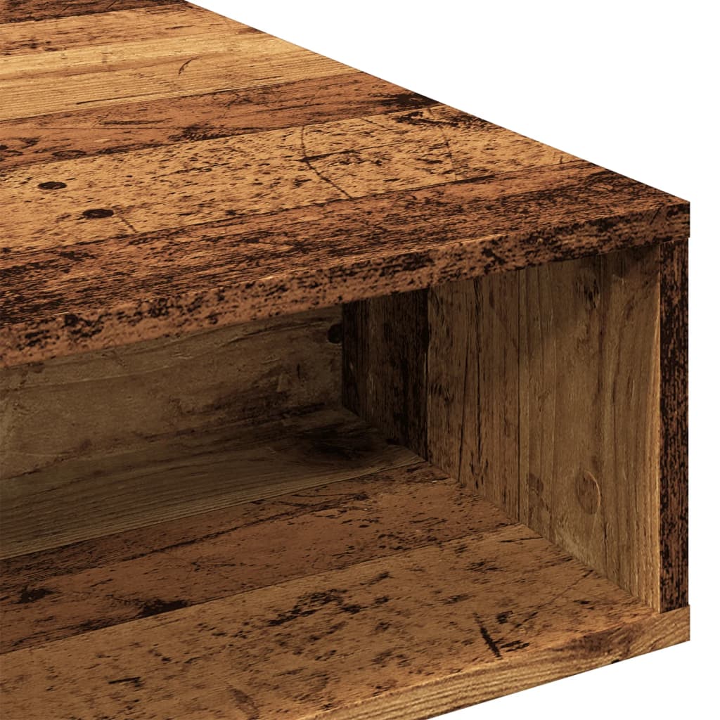 vidaXL Măsuță de cafea, lemn vechi, 105x55x32 cm, lemn prelucrat vidaXL Măsuță de cafea, lemn vechi, 105x55x32 cm, lemn prelucrat