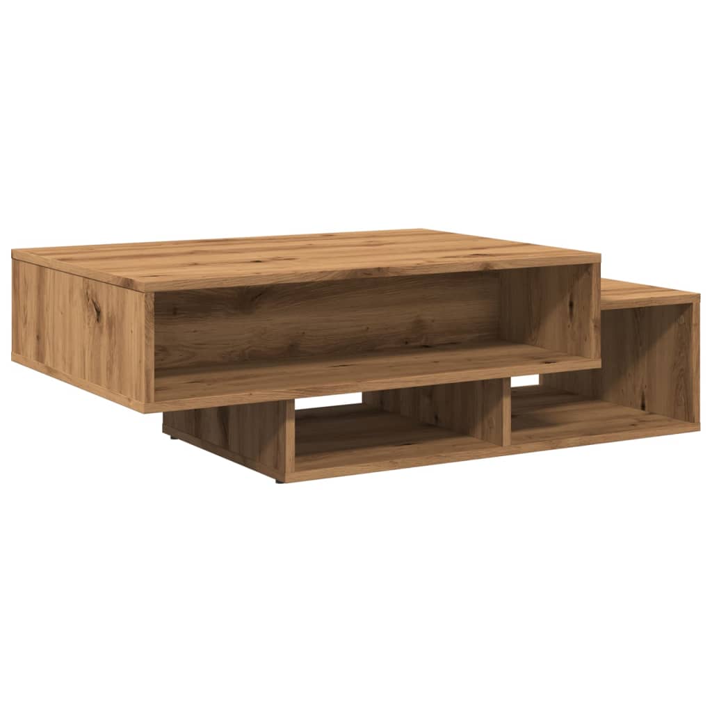 vidaXL Măsuță de cafea, stejar artizanal, 105x55x32 cm lemn prelucrat