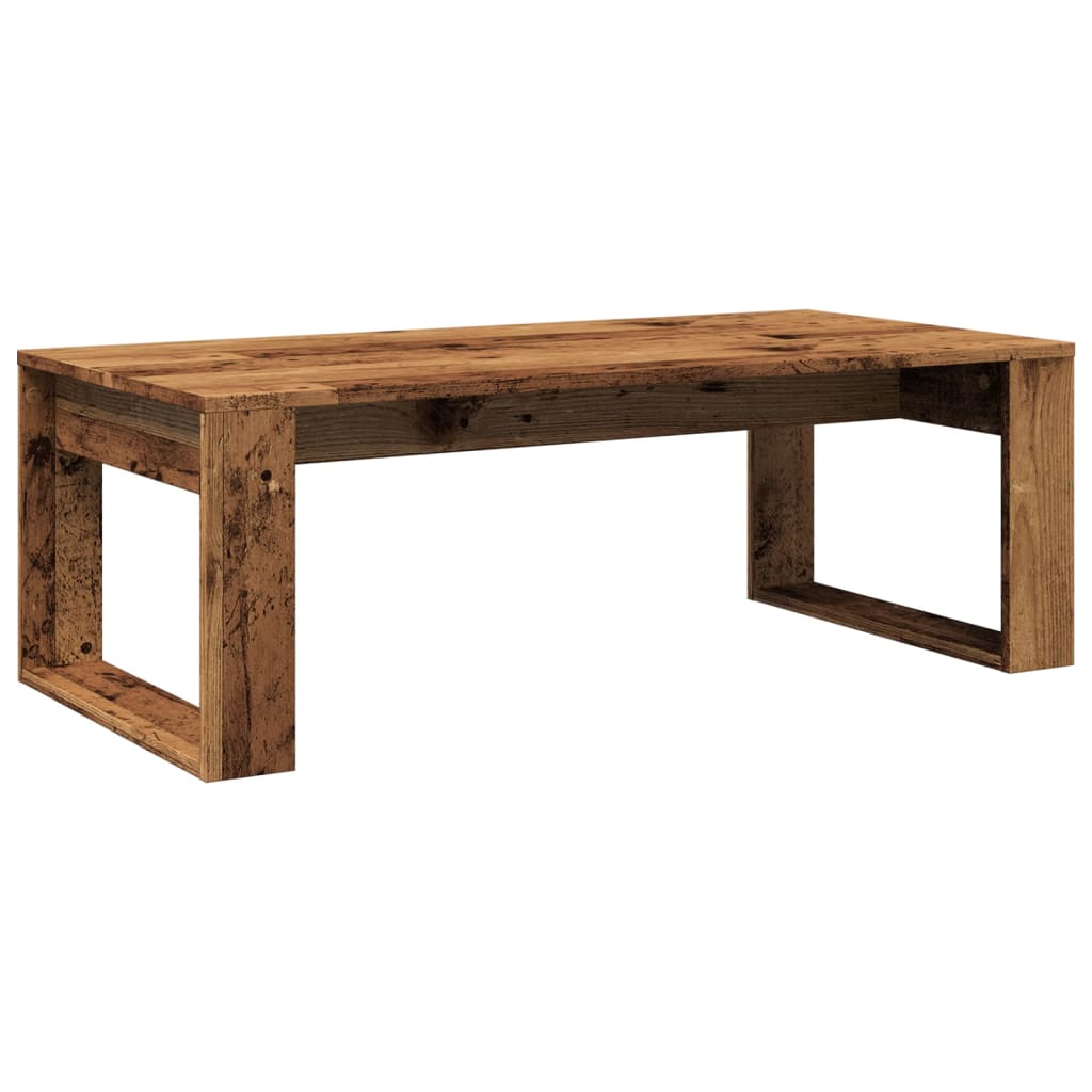 vidaXL Măsuță de cafea, lemn vechi, 102x50x35 cm, lemn prelucrat vidaXL Măsuță de cafea, lemn vechi, 102x50x35 cm, lemn prelucrat
