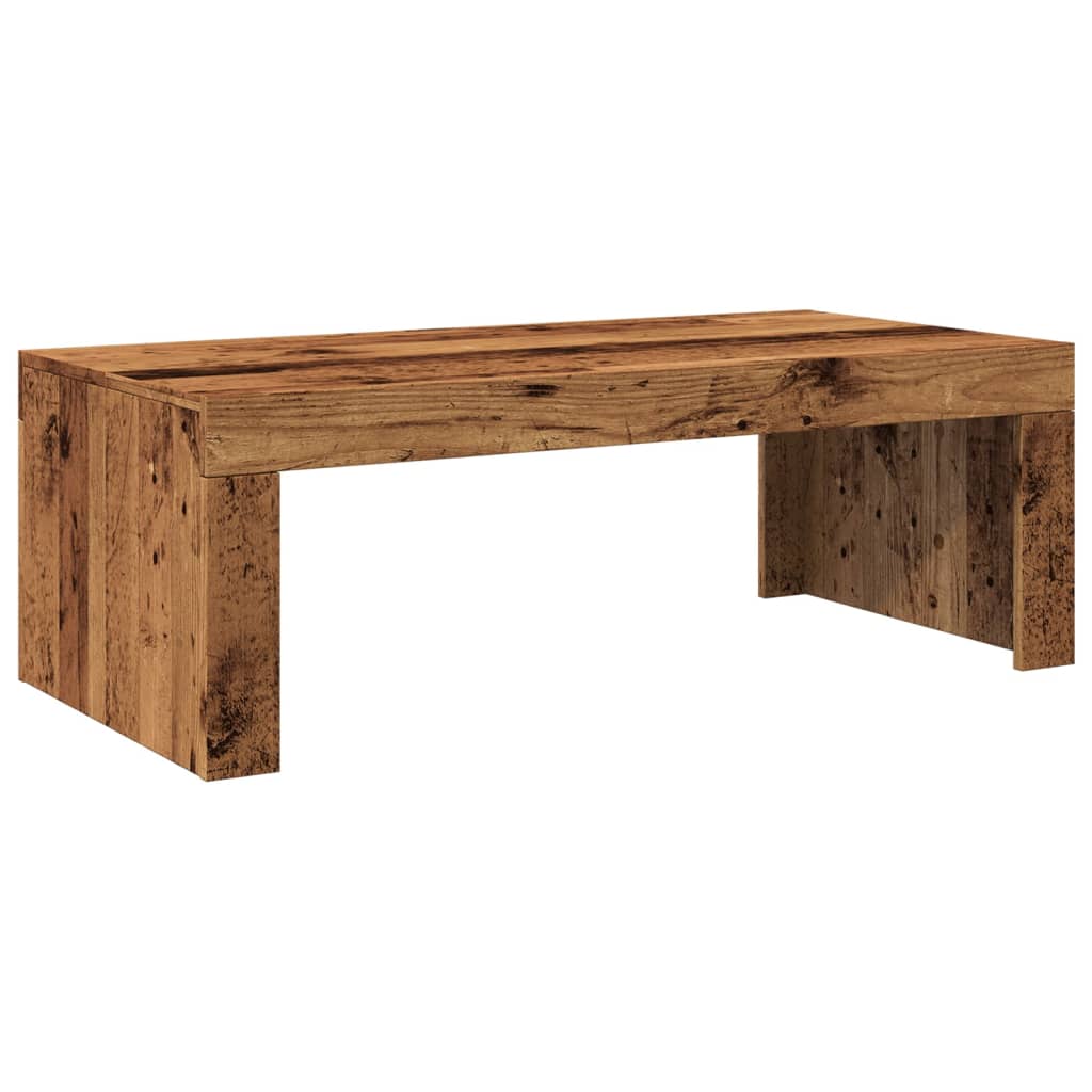 vidaXL Măsuță de cafea, lemn vechi, 102x50x35 cm, lemn prelucrat vidaXL Măsuță de cafea, lemn vechi, 102x50x35 cm, lemn prelucrat