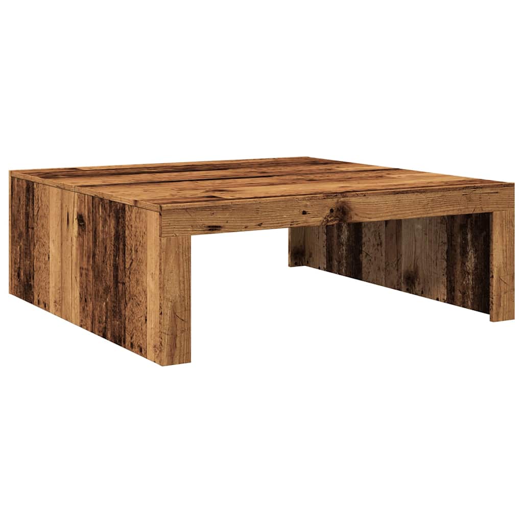 vidaXL Măsuță de cafea, lemn vechi, 100x100x35 cm, lemn prelucrat vidaXL Măsuță de cafea, lemn vechi, 100x100x35 cm, lemn prelucrat